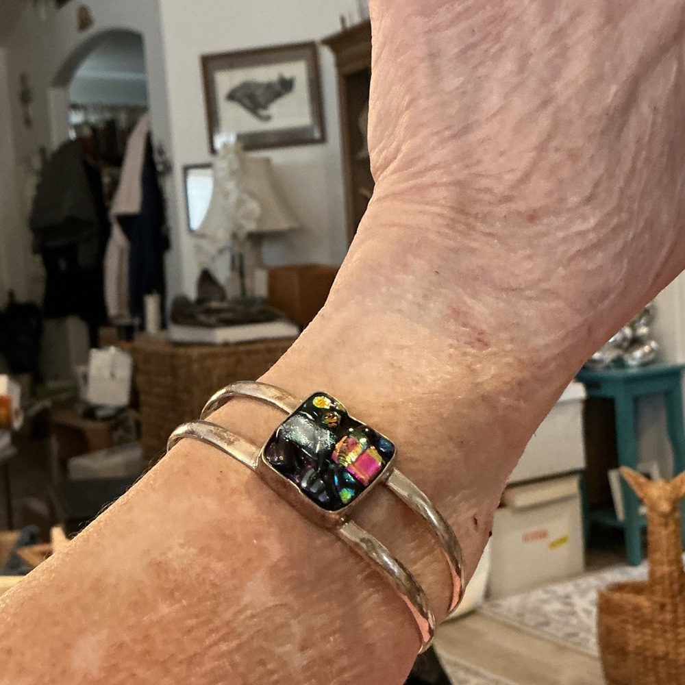 Colorful Glass Wearable Bracelet